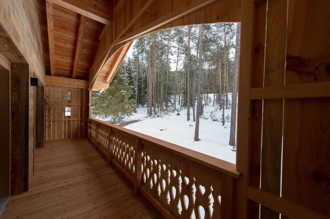 Les Ciases Chalets Dolomites Apt 3 San Vigilio Di Marebbe Exterior foto