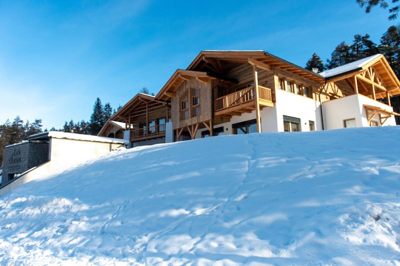 Les Ciases Chalets Dolomites Apt 3 San Vigilio Di Marebbe Exterior foto